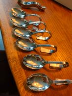 6 amuse lepels en 6 vorkjes, Antiek en Kunst, Ophalen of Verzenden