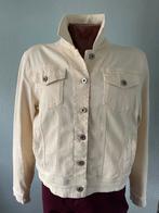 Norah Spijkerjasje Creme Maat 44, Beige, Maat 42/44 (L), Ophalen of Verzenden, Zo goed als nieuw