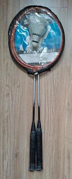 2 badminton rackets badminton set rackets+2 shuttles🏸NIEUW, Ophalen of Verzenden, Nieuw, Racket(s)