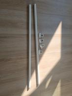 Kledingroede met bevestigingsmateriaal, Ophalen of Verzenden, 50 tot 100 cm, Minder dan 100 cm