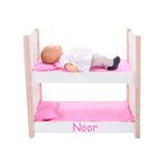 Stapelbed poppenbed roze/wit met naam, Rheastraat 40, 5047 TL Tilburg, Nieuw, Ophalen of Verzenden, Engelhart