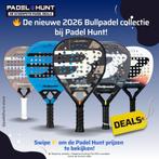 NIEUW! Bullpadel & Head padelrackets 2026 – vanaf €89,95, Sport en Fitness, Padel, Ophalen of Verzenden, Nieuw, Padelracket