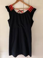 zwart jurkje met open V rug maison scotch  mt 3 (38), Maat 38/40 (M), Zwart, Zo goed als nieuw, Boven de knie