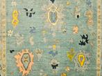 Handmade oriental wool Ushak carpet floral! NEW! 274x374cm, Persian Perzisch vintage oosters hype, Crème, Ophalen of Verzenden