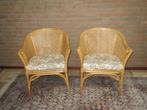 2 rotan fauteuils, Ophalen, Zo goed als nieuw, Riet of Rotan