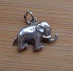 zilveren vintage bedel olifant [228], Sieraden, Tassen en Uiterlijk, Bedels, Overige merken, Verzenden, Zo goed als nieuw, 1 bedel
