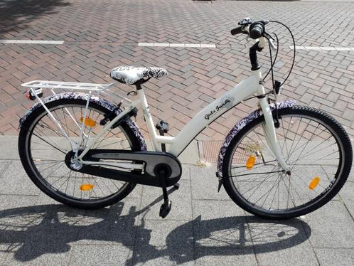 Bike Bun Girls Fun 26 inch meisjesfiets, Fietsen en Brommers, Fietsen | Meisjes, Gebruikt, 26 inch of meer, Handrem, Versnellingen