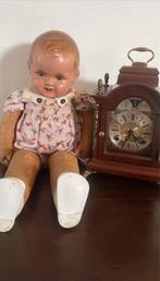 Oude pop met leren lijf, Ophalen of Verzenden, Gebruikt, Pop