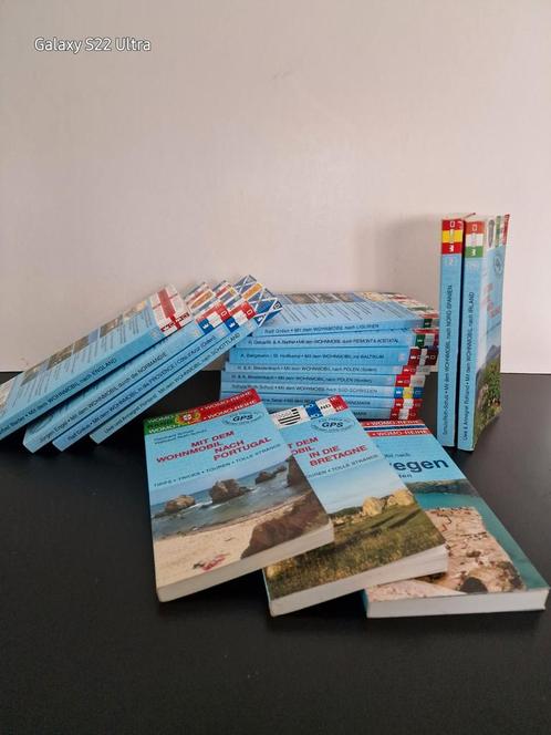 WOMO Camperreisgidsen met GPS, Boeken, Reisgidsen, Gelezen, Reisgids of -boek, Europa, Overige merken, Ophalen of Verzenden