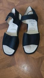 Dr. Mauch leren sandalen met 5 punten systeem maat 41, Zwart, Zo goed als nieuw, Dr.Mauch, Sandalen of Muiltjes