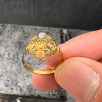 21k gouden ring prachtig model, Ophalen of Verzenden, Zo goed als nieuw