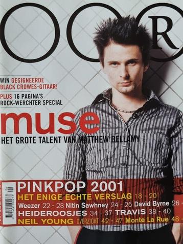 OOR 12-2001 Muse Neil Young Weezer Byrne Travis Heideroosjes beschikbaar voor biedingen
