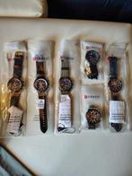 Curren chronograaf, Overige merken, Overige materialen, Leer, Polshorloge