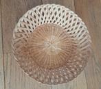 Vintage Rieten mandje, Mand, Rond, Ophalen of Verzenden, Zo goed als nieuw