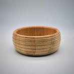 Vintage Teak Houten Schaal - Ø18cm, Gebruikt, Schaal, Rond, Ophalen of Verzenden