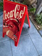 Reclamebord Coca-Cola vintage uitklapbaar, Verzamelen, Ophalen of Verzenden, Gebruikt, Reclamebord