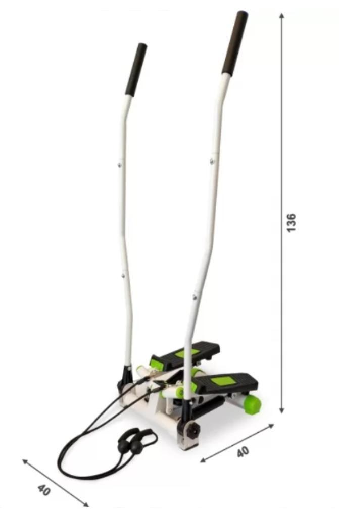 Compacte Stepper Crosstrainer - Lichtgewicht, Sport en Fitness, Fitnessapparatuur, Zo goed als nieuw, Crosstrainer, Armen, Benen