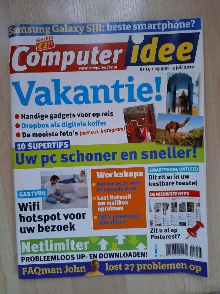 DIVERSE TIJDSCHRIFTEN COMPUTER IDEE 2012 - 2021, Boeken, Tijdschriften en Kranten, Zo goed als nieuw, Overige typen, Ophalen of Verzenden