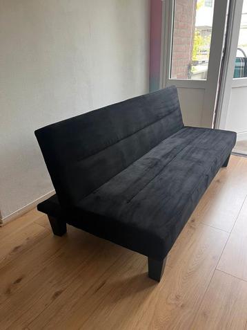 Zwarte Velvet Slaapbank - Italiaans Design beschikbaar voor biedingen