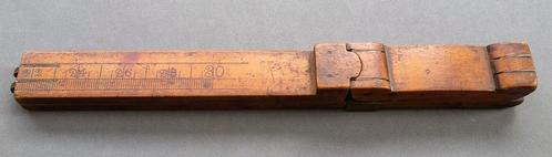 Om 1900 Schoenmaat Schoenen Meetlat Meter Meet Instrument, Antiek en Kunst, Antiek | Gereedschap en Instrumenten, Ophalen of Verzenden