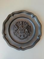 Tinnen bord "In Fide Constans", Antiek en Kunst, Ophalen