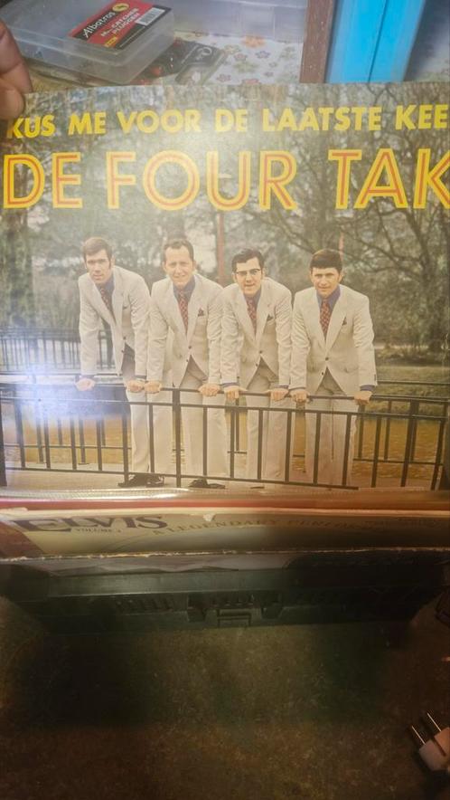 Nederlandstalige Vinyl Platen - De Four Tak & Meer, Cd's en Dvd's, Cd's | Nederlandstalig, Gebruikt, Levenslied of Smartlap, Ophalen of Verzenden