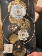 Metalen Wanddecoratie Bloemen - Nieuw in Verpakking, Ophalen of Verzenden, Nieuw