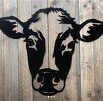 Wanddecoratie koeien, koeienkoppen, staal, Nieuw, Ophalen of Verzenden