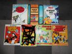 stripboeken 6 stuks Kuifje, Asterix,Sjors en Jimmie etc., Gelezen, Ophalen of Verzenden