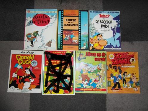 stripboeken 6 stuks Kuifje, Asterix,Sjors en Jimmie etc., Boeken, Stripboeken, Gelezen, Ophalen of Verzenden