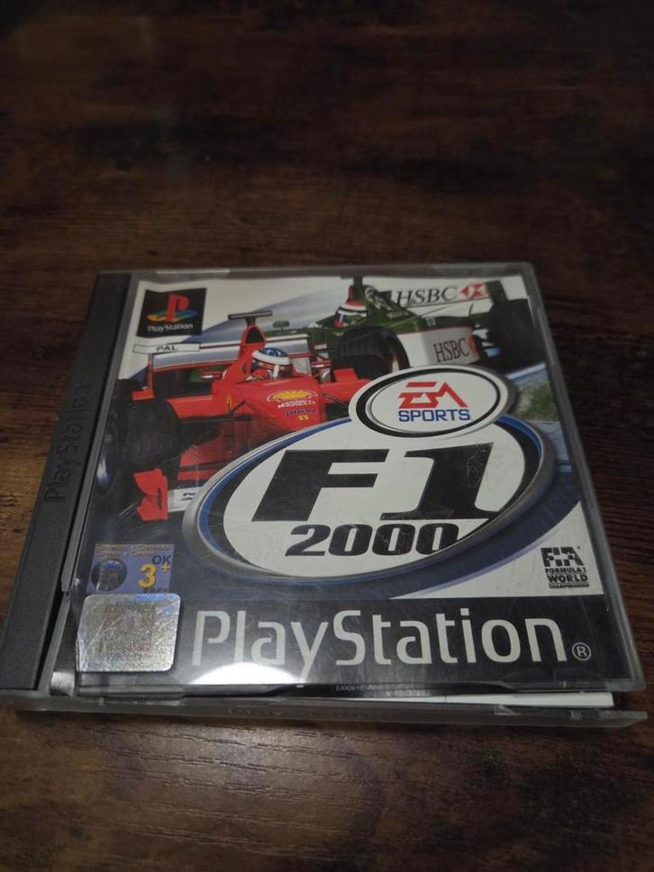 F1 2000 PlayStation - Racegame Klassieker, Spelcomputers en Games, Games | Sony PlayStation 1, Gebruikt, Racen en Vliegen, 1 speler