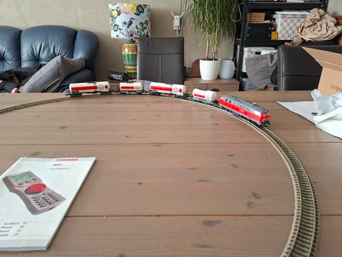 Fleischmann startset digitaal BR 218 met ESSO sleep ., Hobby en Vrije tijd, Modeltreinen | H0, Zo goed als nieuw, Treinset, Gelijkstroom