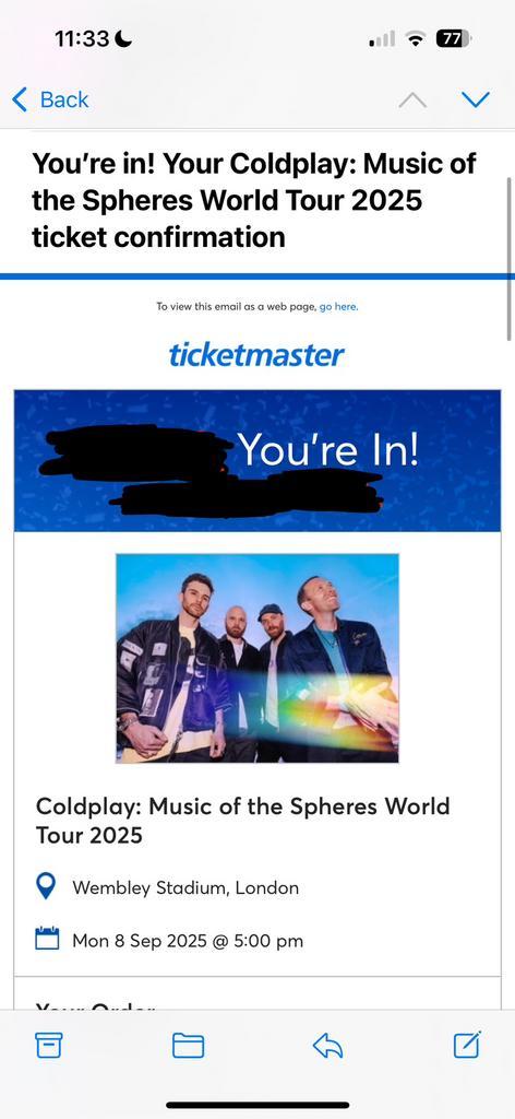 Coldplay Wembley - 08/09 - laatste tourshow - 1e rij, Tickets en Kaartjes, Concerten | Pop, Twee personen, September