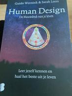 Guido Wernink -& sarah Leers Human design, Boeken, Ophalen of Verzenden, Zo goed als nieuw, Guido Wernink; Sarah Leers