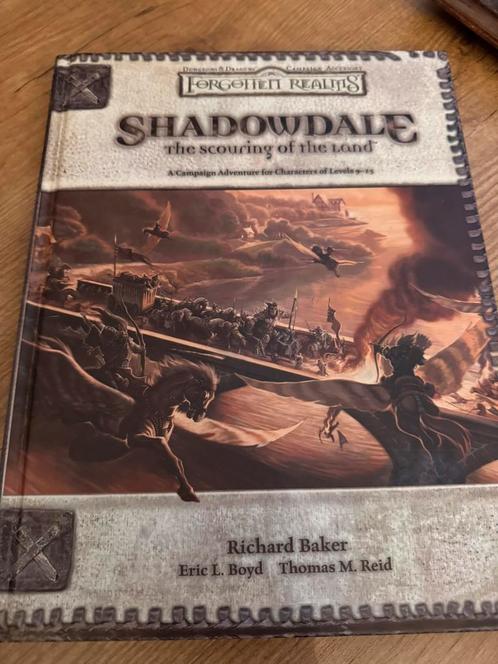 Dungeons & Dragons Shadowdale Forgotten Realms Roleplaying, Boeken, Fantasy, Zo goed als nieuw, Ophalen of Verzenden