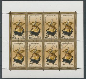DDR 1983, Kleinbogen Michel 2798, gestempeld. beschikbaar voor biedingen