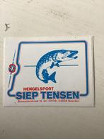 Sticker Hengelsport Siep Tensen Naarden, Verzamelen, Verzenden, Zo goed als nieuw