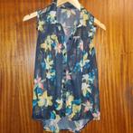 Doorschijnende top mt 38, Kleding | Dames, Tops, Maat 38/40 (M), Atmosphere, Zwart, Ophalen of Verzenden