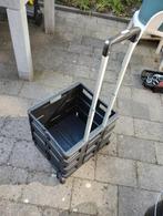 TROLLEY BOODSCHAPPENWAGEN GEREEDSCHAPSTROLLEY INKLAPBAAR, Ophalen of Verzenden, Zo goed als nieuw, 30 cm of meer