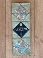Panoramakaart van Amsterdam uit 1956, Ophalen of Verzenden, 20e eeuw of later, Gelezen, Hermann Bollmann