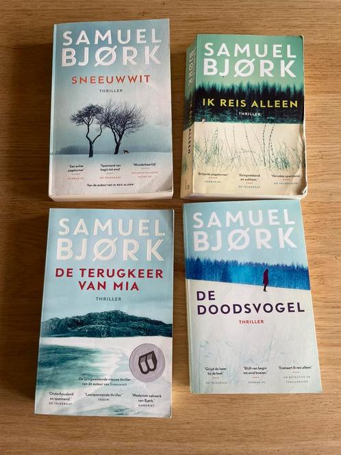 Samuel Bjork - 4 delen, Boeken, Thrillers, Gelezen, Nederland, Ophalen of Verzenden