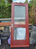 Buitendeur schuurdeur 87x211cm, Doe-het-zelf en Verbouw, Deuren en Horren, Ophalen, Gebruikt, 80 tot 100 cm, Buitendeur