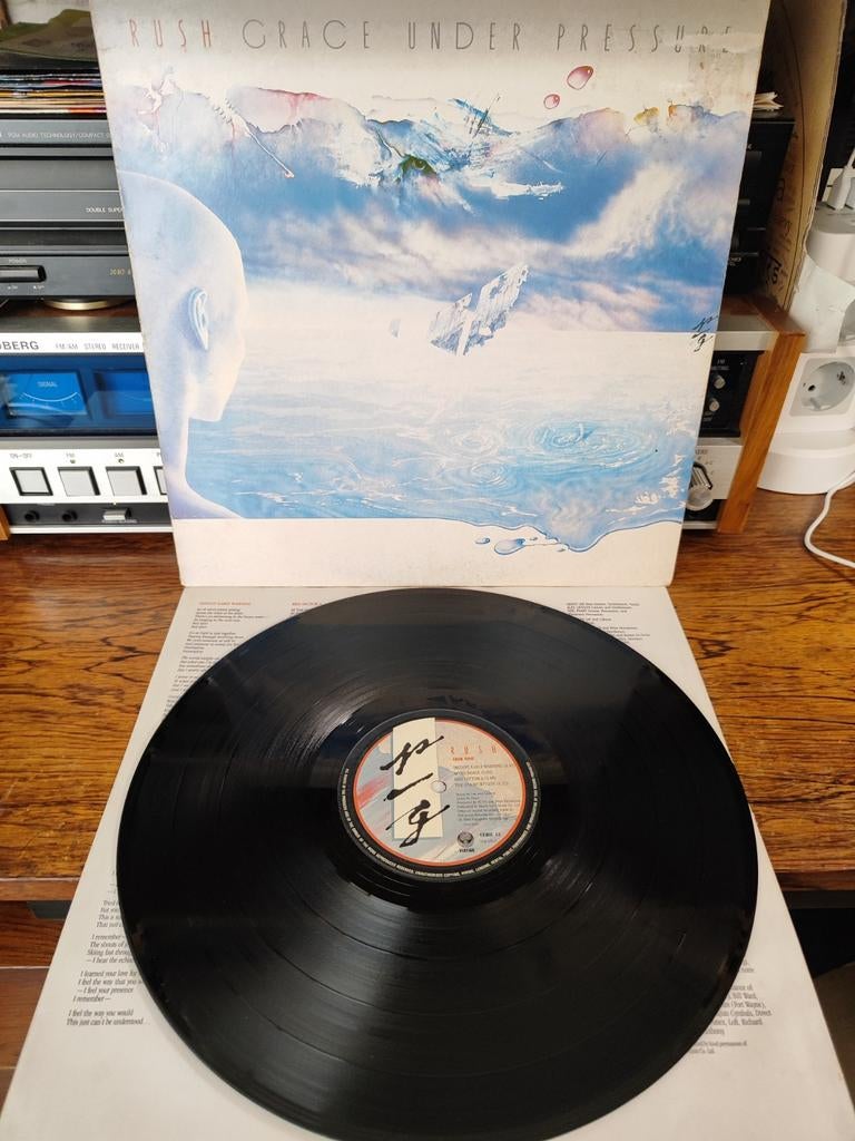 Rush - Grace Under Pressure LP, Ophalen of Verzenden, Zo goed als nieuw, 12 inch, Progressive