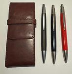 Caran dÁche pennen set  Rood, Zwart en Blauw, Overige merken, Caran d'Ache, Balpen, .