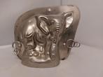 Metalen Chocolademal van Olifant Chocoladevorm, Antiek en Kunst, Ophalen of Verzenden