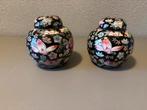 Mooie Chinese gemberpotjes met bloemmotief, Ophalen of Verzenden