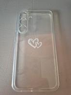 Valentijns Hoesje Samsung S24 - Doorzichtig met Hartjes, Ophalen of Verzenden, Nieuw, Hoesje of Tasje