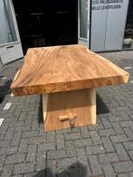 Suar mungur boomstamtafel 180x115x78 blad 10 dik nu 499,-, Ophalen, Rj, Nieuw, Info@rjmeubeldiscount.nl