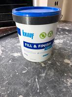 Volle emmer Knauf Fill & Finish Light 20kg, Ophalen, Wit, Nieuw, Verf
