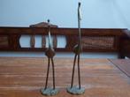 2 messing kraanvogels, Ophalen of Verzenden